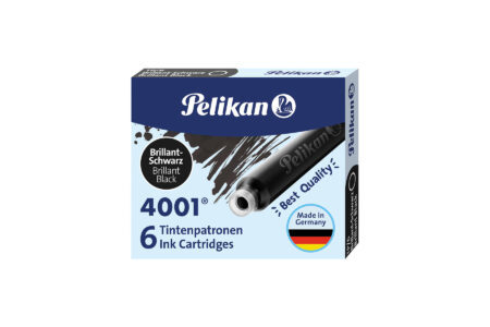 Pelikan Fountain Pen Ink Cartridges Box Brilliant Black