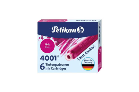 Pelikan Fountain Pen Ink Cartridge Box - Pink