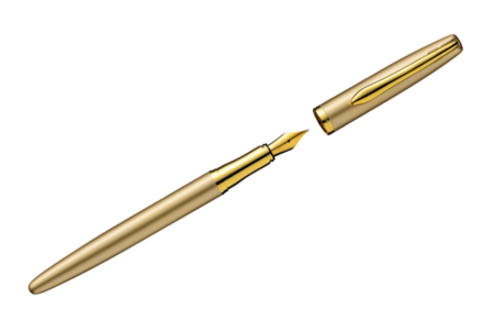 Pelikan Fountain Pen Jazz Noble Elegance gold uncapped