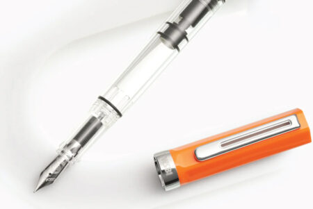 TWSBI ECO Fountain Pen - Heat uncapped, cap next to pen