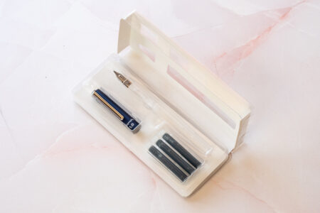 Sailor Hi-Ace Neo Calligraphy Fountain Pen packaging open
