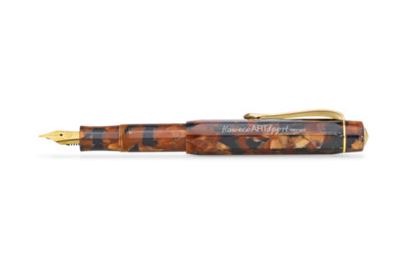 Kaweco ART Sport Fountain Pen - Hickory Brown posted