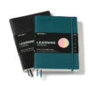Leuchtturm Learning Journal in both colours black and pacific green
