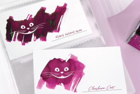 Wearingeul Ink Swatch Card - Smile Cat