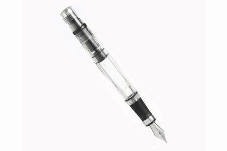 TWSBI Diamond 580 ALR Fountain Pen - Black with cap off