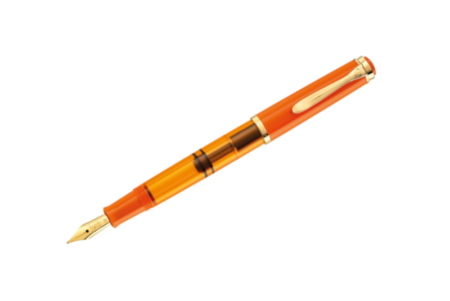 Pelikan M200 Fountain Pen - Orange-Delight