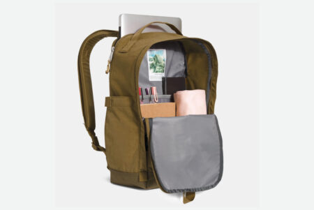 The North Face Berkeley Daypack - Taupe Green open view